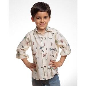 Cloud9 Ibiza Kids Size 4Y Explorer Shirt Insects Bugs Classic